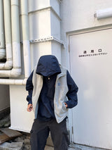 尼龍和羊毛可逆背心