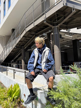 尼龍和羊毛可逆背心