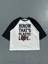 Plastic Love 七分袖T恤