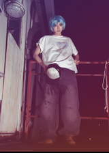 ×tomine Print Denim Pants