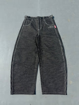 Bullet Logo Denim Buggy Pants