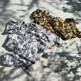 原始迷彩拉鍊連帽衫