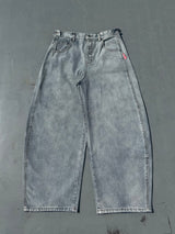 Bullet Logo Denim Buggy Pants