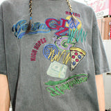 棒球拼貼T卹翻拍