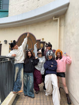 Butterfly Logo Lame Hoodie