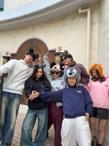 Butterfly Logo Lame Hoodie