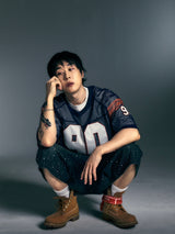 9090 × pH-1 水鑽牛仔短褲