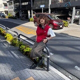 Studs Buggy Denim Shorts