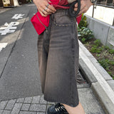 Studs Buggy Denim Shorts