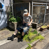 Studs Buggy Denim Shorts