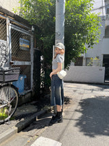 Studs Buggy Denim Shorts