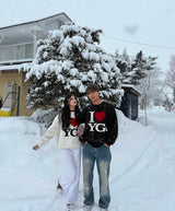 l love yg knit