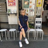 TECH ZIP NYLON HALF PANTS