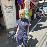 기술 지퍼 나일론 조끼