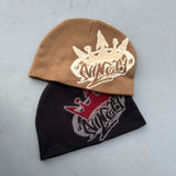 King Logo Flat Beanie