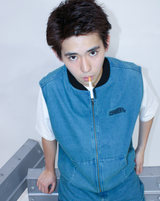 데님 조끼