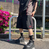 TECH ZIP NYLON HALF PANTS