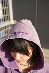 pigment peace flower zip hoodie