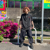 기술 지퍼 나일론 조끼