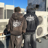 King Logo Vintage Like Denim