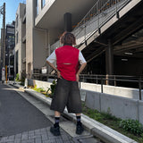 기술 지퍼 나일론 조끼