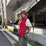 기술 지퍼 나일론 조끼