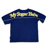 back print Baseball Tee