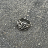 King Logo Vintage Ring