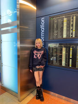 Front butterfly logo sweat