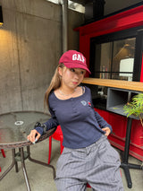 heart patch long sleeve T