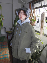 mulch pocket nylon blouson