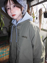 mulch pocket nylon blouson