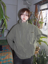 mulch pocket nylon blouson