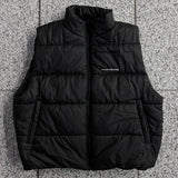 BOX logo Fake down vest