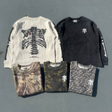 數字骨熱L/S T卹