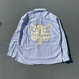 Bone Stripe L/S Shirt