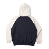 BU OG LOGO RAGLAN HOODIE
