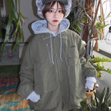 mulch pocket nylon blouson