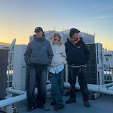 Space Logo Hooded Down Jacket