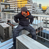 Space Logo Hooded Down Jacket