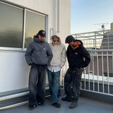 Space Logo Hooded Down Jacket