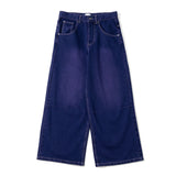 BU baggy denim pants