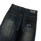 BU baggy denim pants