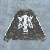 數字骨熱L/S T卹