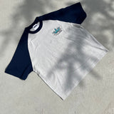 9090 X年輕歌曲King King徽標Raglan Tee