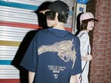 Over The Pitch × Younger Song Gun logo tee