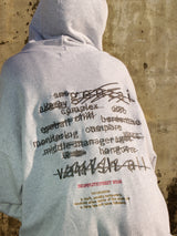 Genzai Vanish徽標拉鍊連帽衫