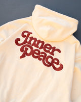 the inner peace logo zip hoodie