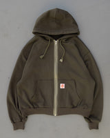 the inner peace logo zip hoodie