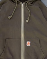 the inner peace logo zip hoodie